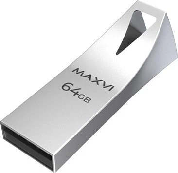 USB Flash Maxvi MK2 64GB (серебристый)