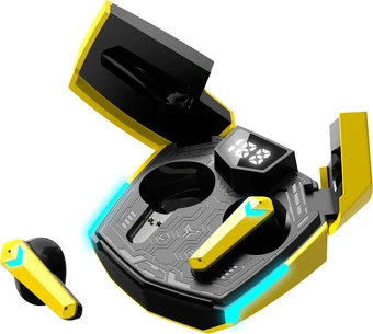 Наушники Canyon Doublebee GTWS-2 (черный/желтый)