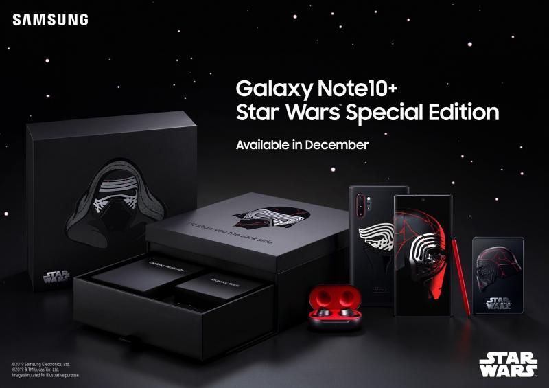 Samsung и Disney представили Galaxy Note 10+ Star Wars Special Edition