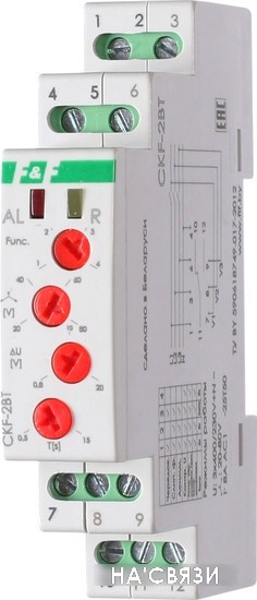 

Реле контроля фаз Евроавтоматика F&F CKF-2BT EA04.003.005