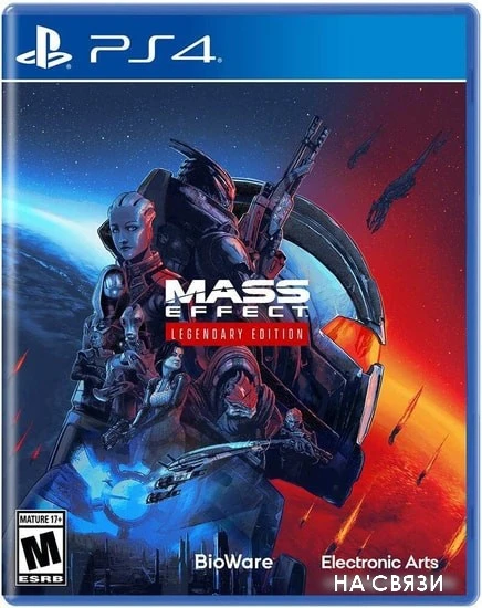 Игра Mass Effect: Legendary Edition для PlayStation 4