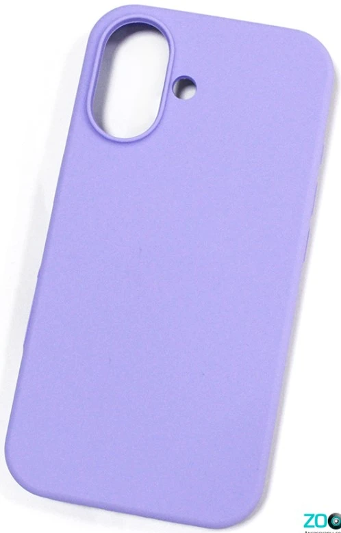 Чехол Digitalpart Silicone Case Apple iPhone 16 (сиреневый)