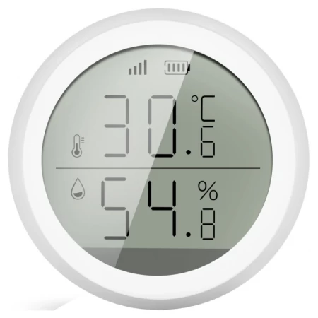 Датчик температуры и влажности воздуха SLS Zigbee, белый