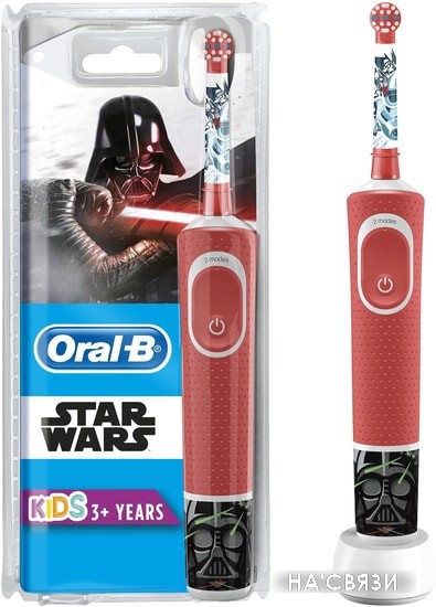 

Электрическая зубная щетка Braun Oral-B Kids StarWars D100.413.2K