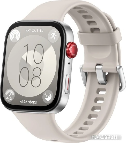 Умные часы Huawei Watch Fit 3 (белый, международная версия)