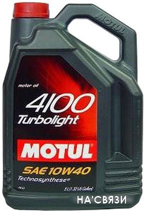 

Моторное масло Motul 4100 Turbolight 10W40 4л