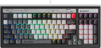 Клавиатура A4Tech Bloody B950 (черный/серый, Light Strike Libra Brown) в интернет-магазине НА'СВЯЗИ