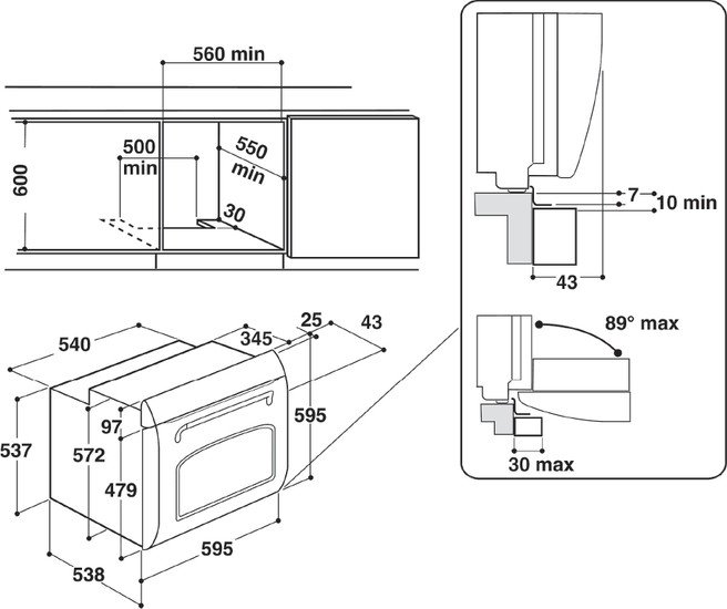 

Электрический духовой шкаф Hotpoint-Ariston FIT 804 H OW HA