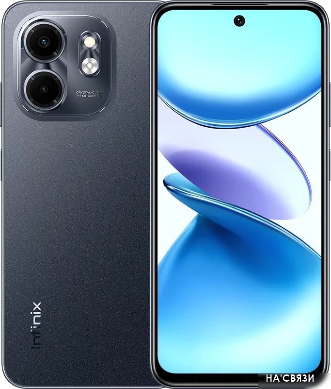 

Смартфон Infinix Smart 9 X6532 3GB/64GB (металлический черный)