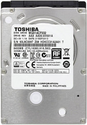 

Жесткий диск Toshiba MQ01ACF 320GB (MQ01ACF032)