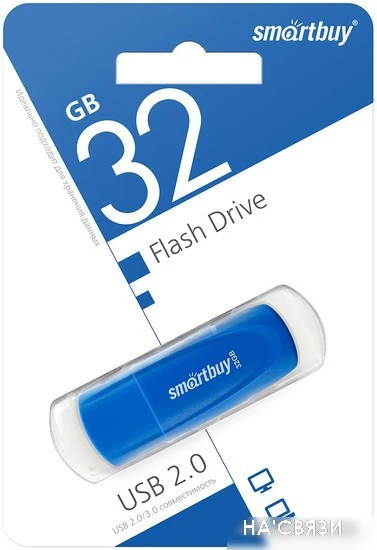 USB Flash SmartBuy Scout 32GB (синий)