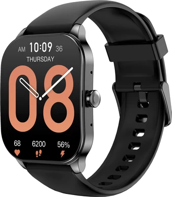 Умные часы Amazfit Pop 3S (черный, с силиконовым ремешком) в интернет-магазине НА'СВЯЗИ