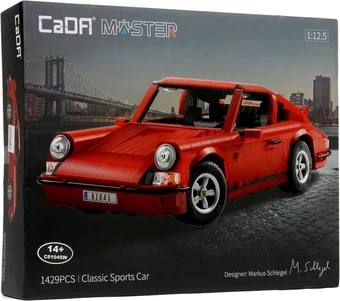 Конструктор CaDa C61045W Ретро спорткар Porsche 911