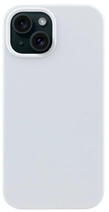 Чехол Digitalpart Silicone Case Apple iPhone 15 (белый)