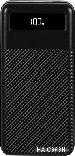 Внешний аккумулятор TFN Porta LCD PD 22.5W 30000mAh (черный)
