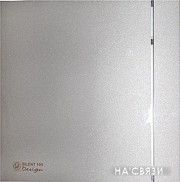 Вытяжной вентилятор Soler&Palau Silent-100 CZ Silver Design - 3C [5210603400]
