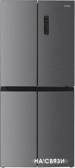 Четырёхдверный холодильник Korting KNFM 84799 X