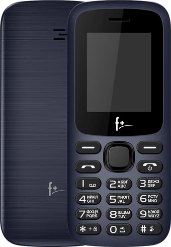 Кнопочный телефон F+ F197 (синий) в интернет-магазине НА'СВЯЗИ