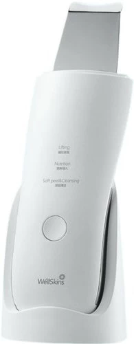 Прибор для ультразвукового пилинга WellSkins Ultrasonic Skin Scrubber WX-CJ101 (белый)