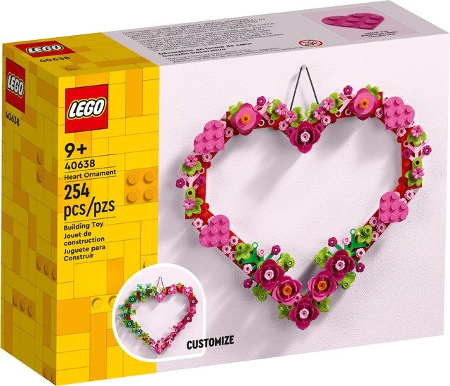 Конструктор LEGO Seasonal 40638 Украшение-сердце