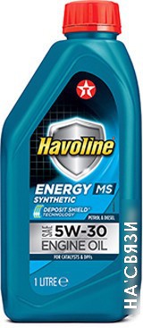 

Моторное масло Texaco Havoline Energy MS 5W-30 1л