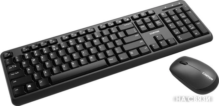 Клавиатура + мышь Canyon CNS-HSETW02-RU