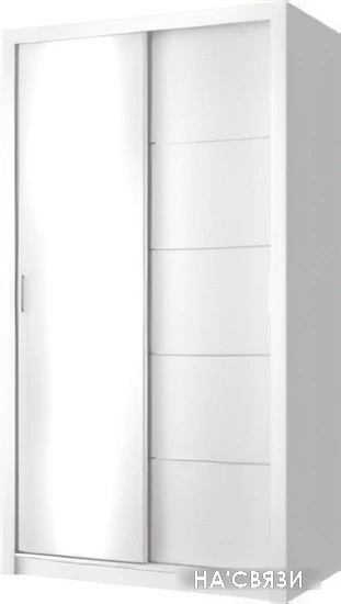 Шкаф распашной Anrex Lyon 120 (белый) в интернет-магазине НА'СВЯЗИ