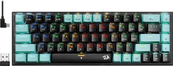 Клавиатура Redragon Castor Pro (черный/голубой) в интернет-магазине НА'СВЯЗИ