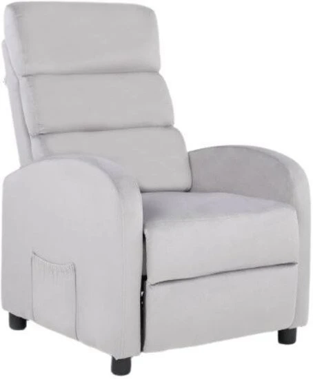 Массажное кресло Calviano 2165 (серый велюр)