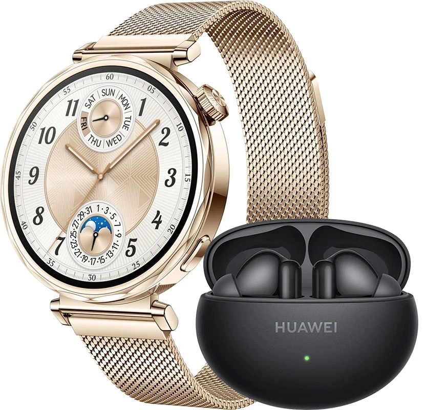 Смарт-часы Huawei Watch GT 5 41мм, золотистый металл