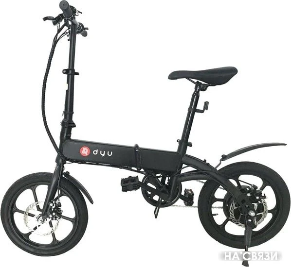 Электровелосипед DYU A1F (черный, 2019)