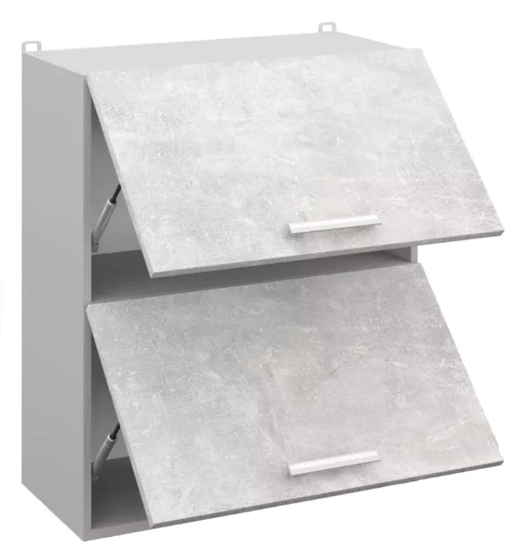 Шкаф навесной СпадарДрэва COMBI ВШ60-2Г (серый бетон)
