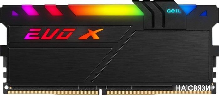 

Оперативная память GeIL EVO X II 2x8GB DDR4 PC4-25600 GEXSB416GB3200C16ADC