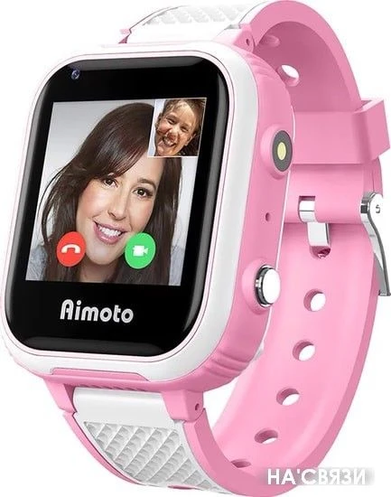 Умные часы Aimoto Pro 4G (розовый) в интернет-магазине НА'СВЯЗИ