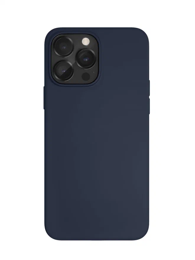 Накладка VLP Silicone Case Apple iPhone 14 Pro Max with MagSafe, темно-синий