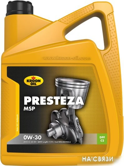 Моторное масло Kroon Oil Presteza MSP 0W-30 5л