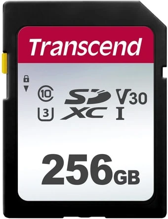 Карта памяти Transcend SDHC 300S 256GB