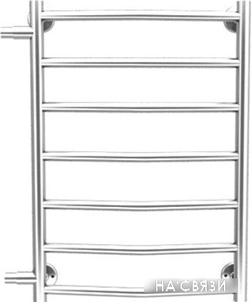

Полотенцесушитель Ростела Соната боковое подключение 1" 6 перекладин 70 см