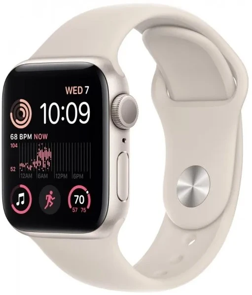 Apple Watch SE2 GPS 44mm, сияющая звезда, ML