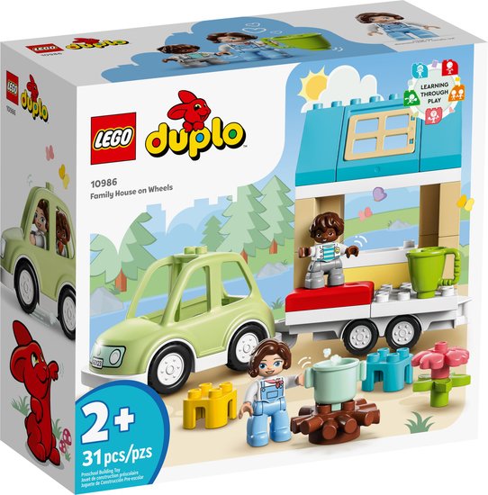 

Конструктор LEGO Duplo 10986 Семейный дом на колесах