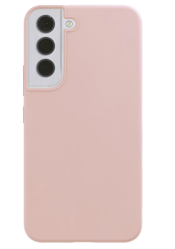 Накладка VLP Silicone Сase Samsung Galaxy S22, светло-розовый