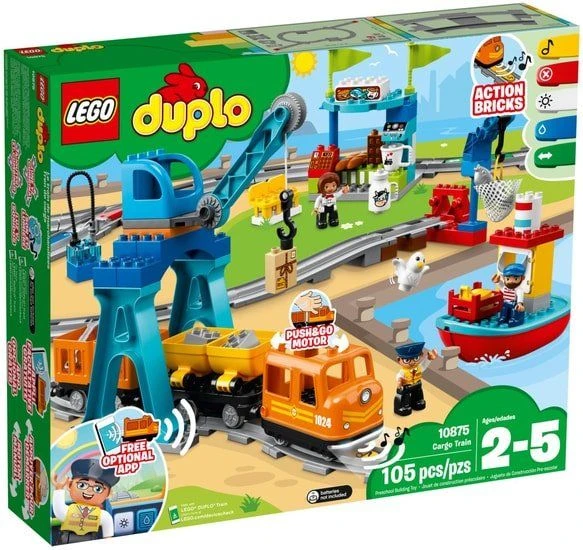 Конструктор LEGO Duplo 10875 Грузовой поезд