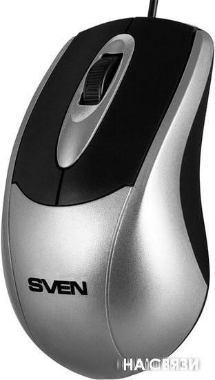 

Мышь SVEN RX-110 USB (серебристый)