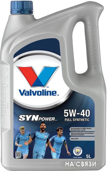 

Моторное масло Valvoline SynPower 5W-40 5л