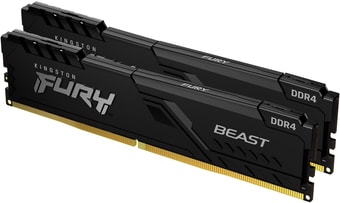 

Оперативная память Kingston FURY Beast 2x16GB DDR4 PC4-25600 KF432C16BBK2/32