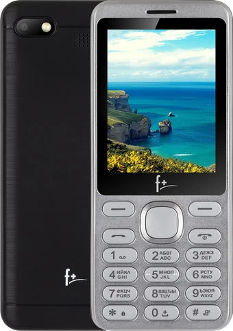 Мобильный телефон F+ S286 (серебристый) в интернет-магазине НА'СВЯЗИ