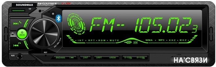 

USB-магнитола Soundmax SM-CCR3189FB