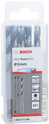 Набор сверл Bosch 2608577546 (10 шт)