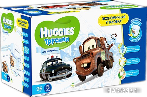 

Трусики Huggies Трусики-подгузники 5 для мальчиков (96 шт)