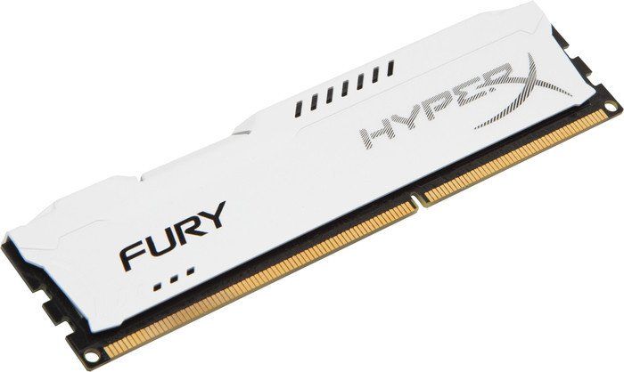 

Оперативная память Kingston HyperX Fury White 4GB DDR3 PC3-14900 (HX318C10FW/4)